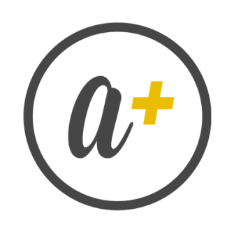 aplus_logo_400x400_black_yellow